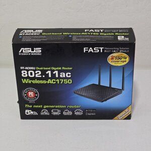ASUS RT-AC66U Dual Band Gigabit Router Wireless AC1750